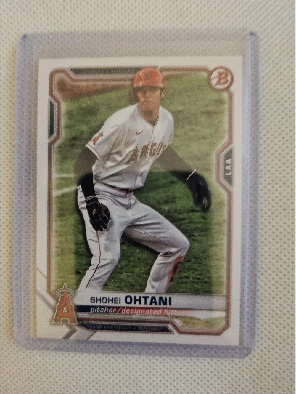 Shohei Ohtani • 2021 Bowman #85 - Anaheim Angels Baseball Card RAW MINT